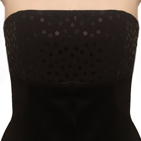 Bianca Nero Special Occasion Satin Prom Dress Gown - Picture 3 of 7